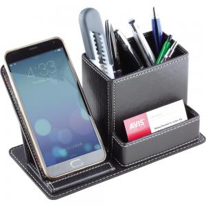 Deri Organizer ( 10,5 x 10,5 x 21 cm )